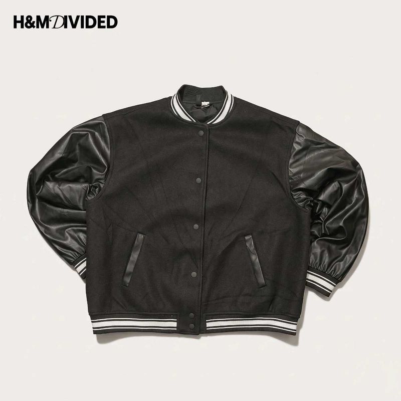 H&amp;M Divided Vintage Style Varsity Jacket