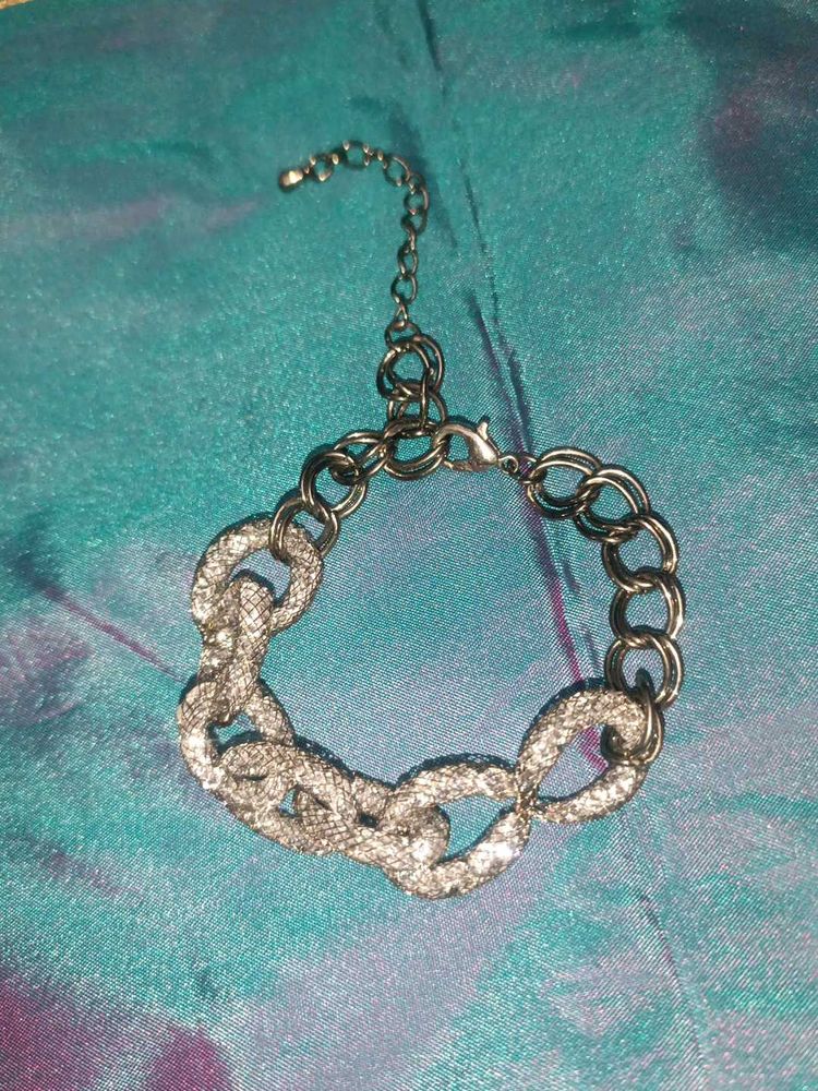 Malaysian Sparkling Chain Link Bracelet