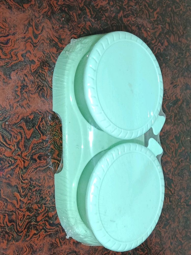 Contact Lens Case - Light Green