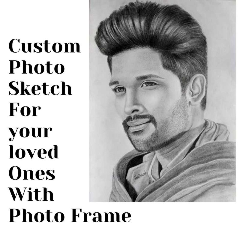 Custom Photo Sketch