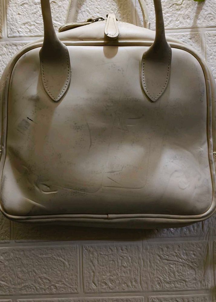 Classic Cream Handbag
