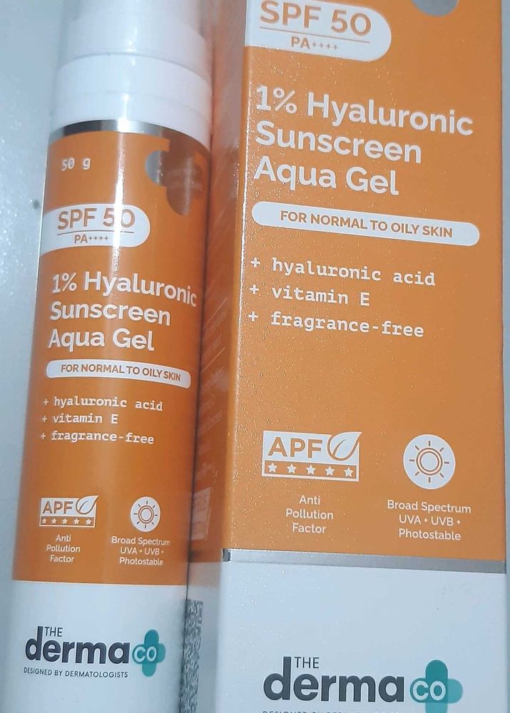 The Derma Co. Hyaluronic Sunscreen Aqua Gel