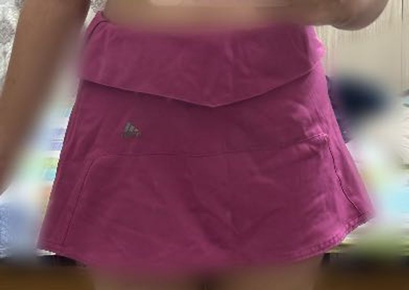 Pink Adidas Tennis Skirt