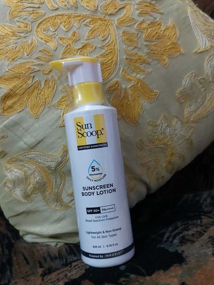 Sun Scoop Sunscreen Body Lotion SPF 50+