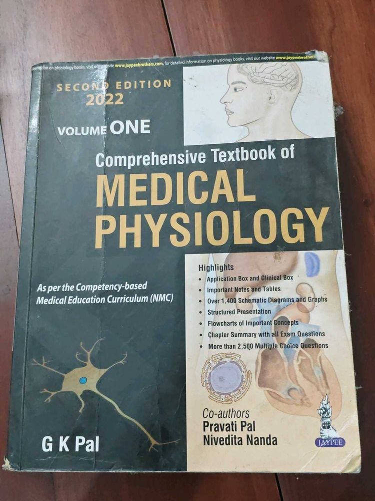 Medical Physiology Textbook - G K Pal