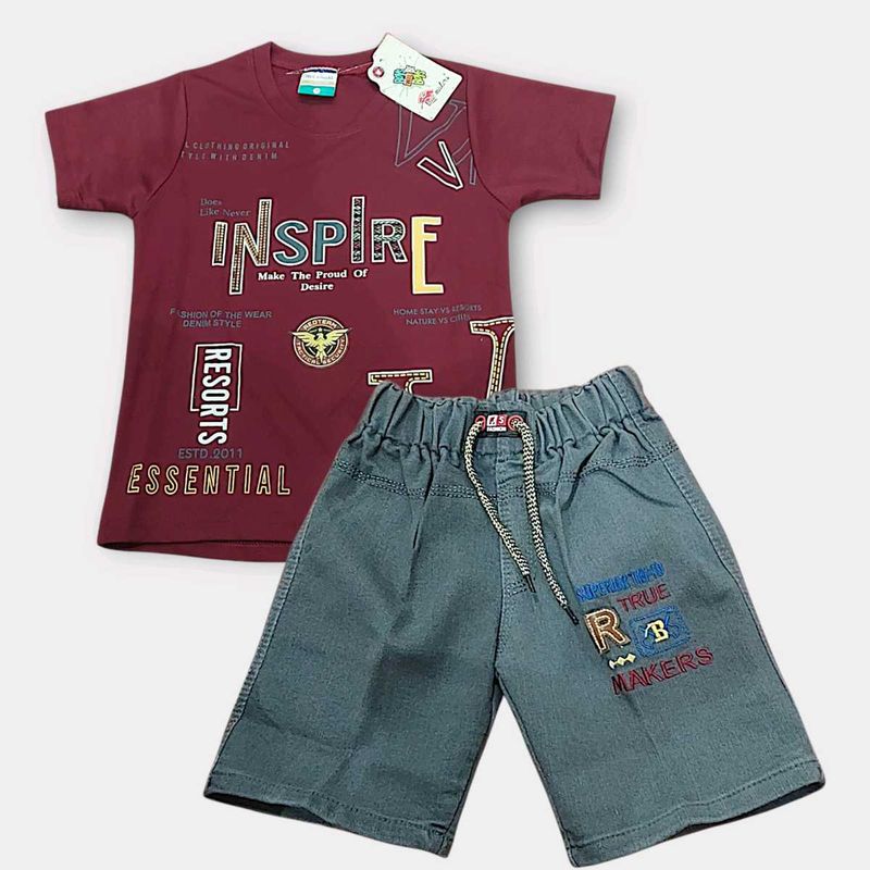 Boys' Graphic Tee &amp; Shorts Set