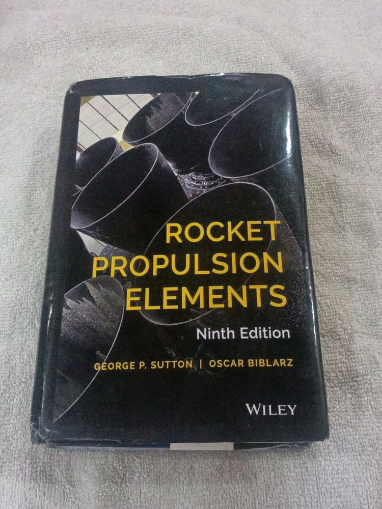 Rocket Propulsion Elements, Ninth Edition hard cov