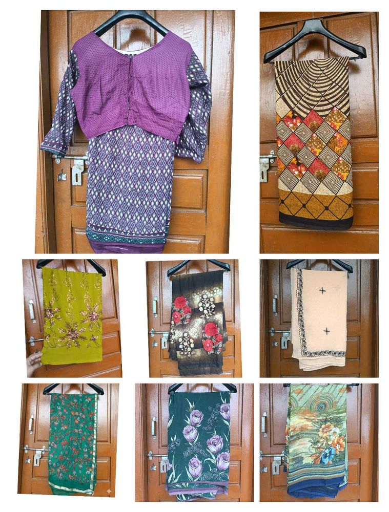🔥combo 🔥 Sarees Collection