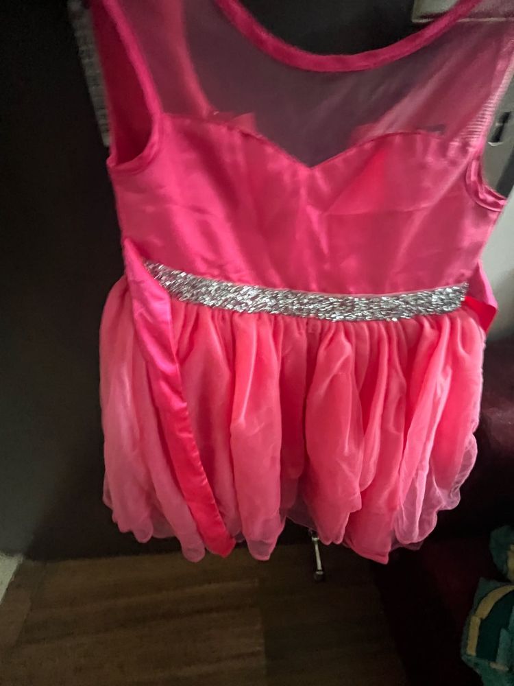 Sparkling Pink Party Dress