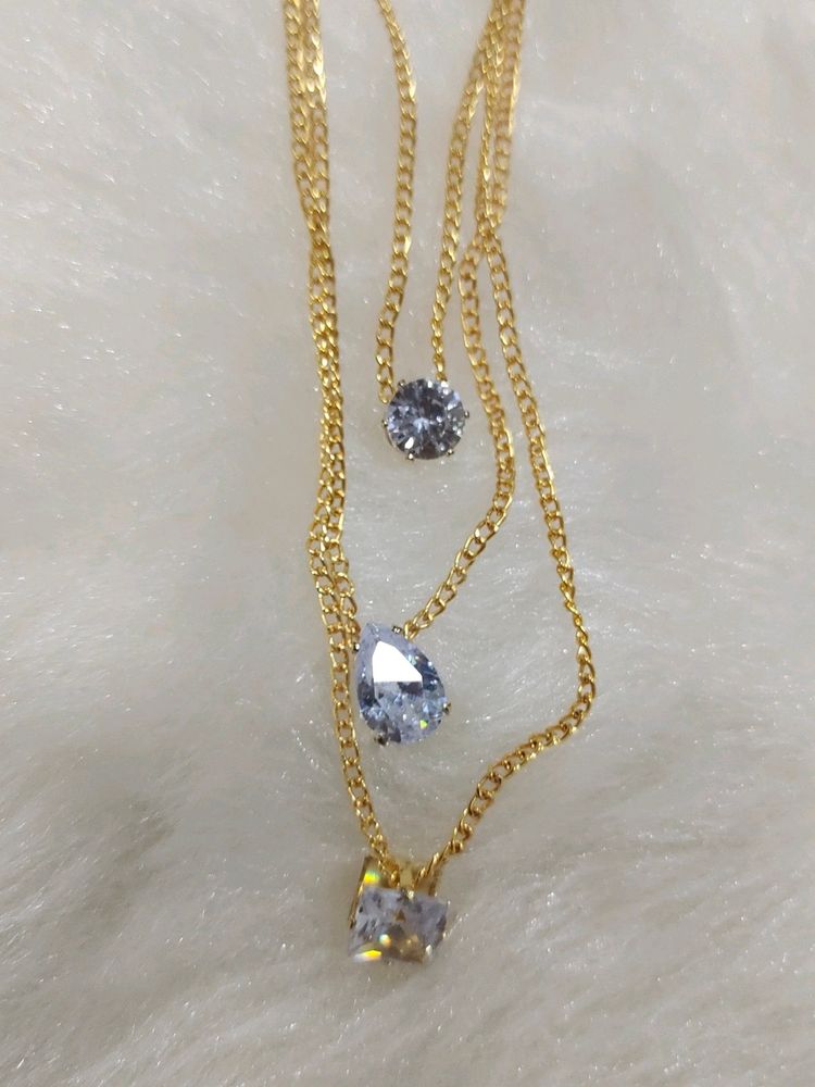 Chain With Diamond Pendant