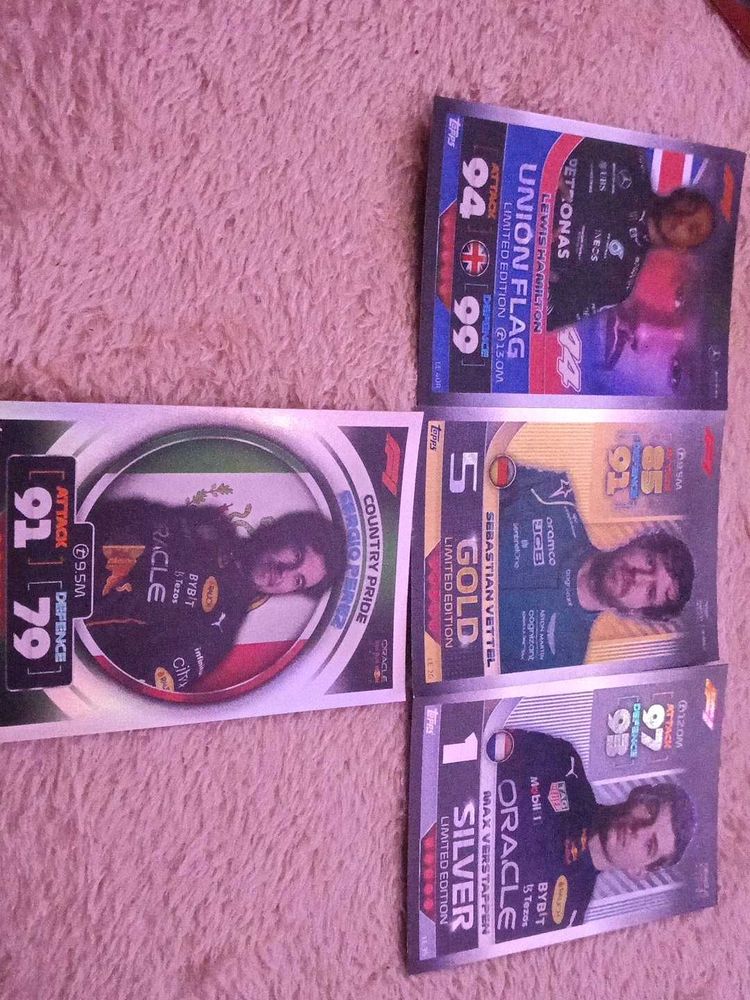 Formula 1 Trading Cards