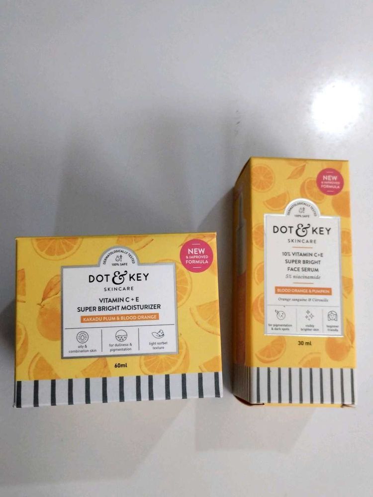 Dot &amp; Key Vitamin C serum and moisturizer