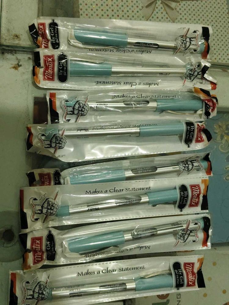 Montex  Gel Pens - Pack of 8