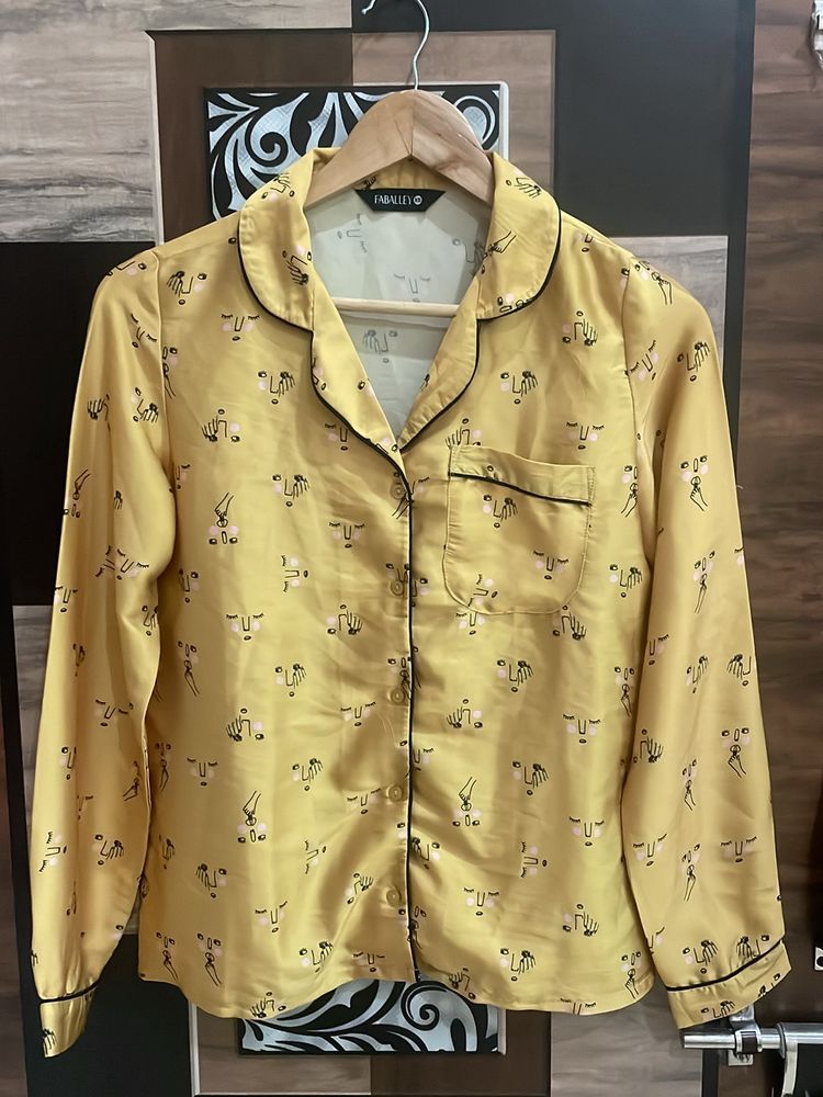 Yellow Night Suit