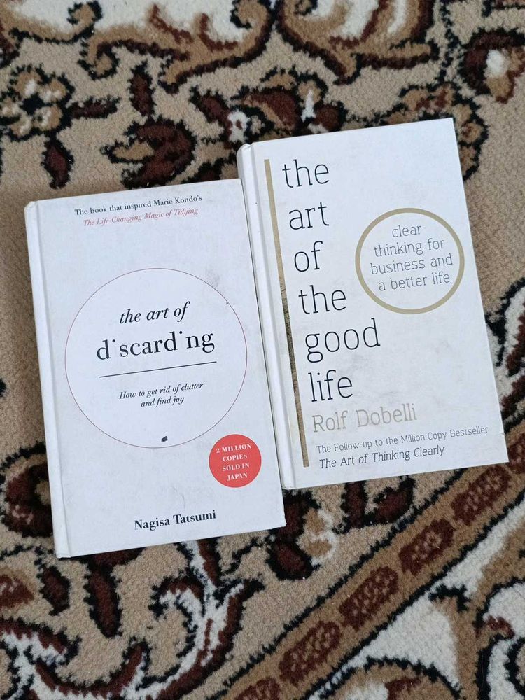 2 hardcover books