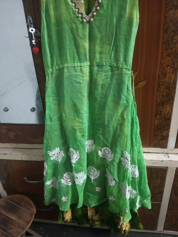 Green 💚 Frock