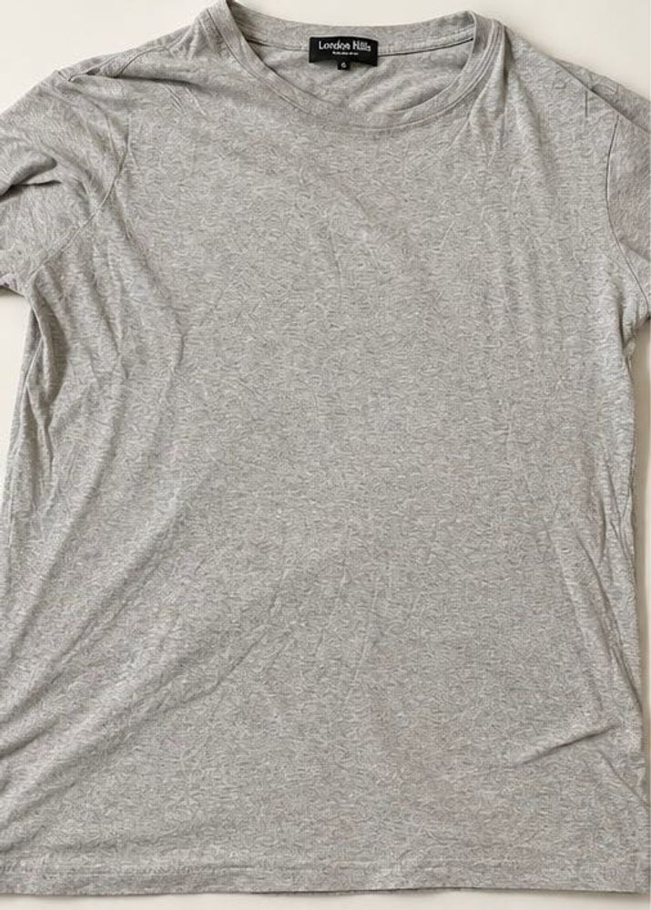 Men's Oversize Grey London Hills T-Shirt