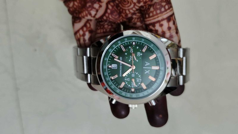 Armani Exchange Green Dial Watch