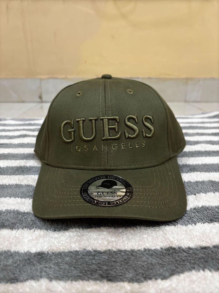 Guess Los Angeles Olive Green Hat