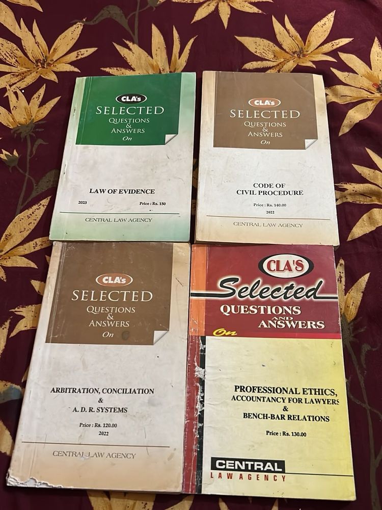 set of 4Law Textbooks Bundle