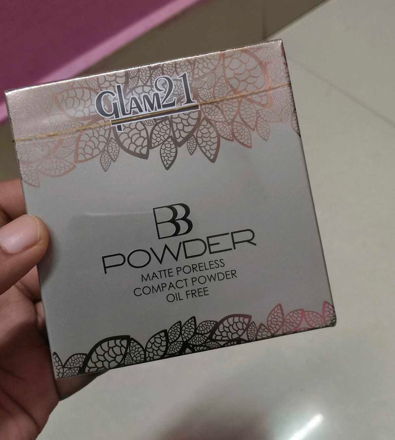 Glam21 BB Powder 2-in-1 Compact  Matte Fin