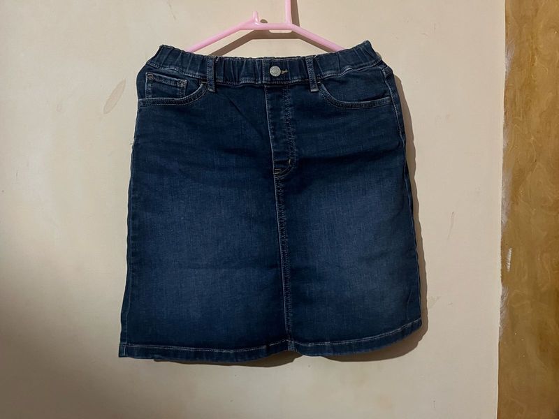 Classic Denim Skirt