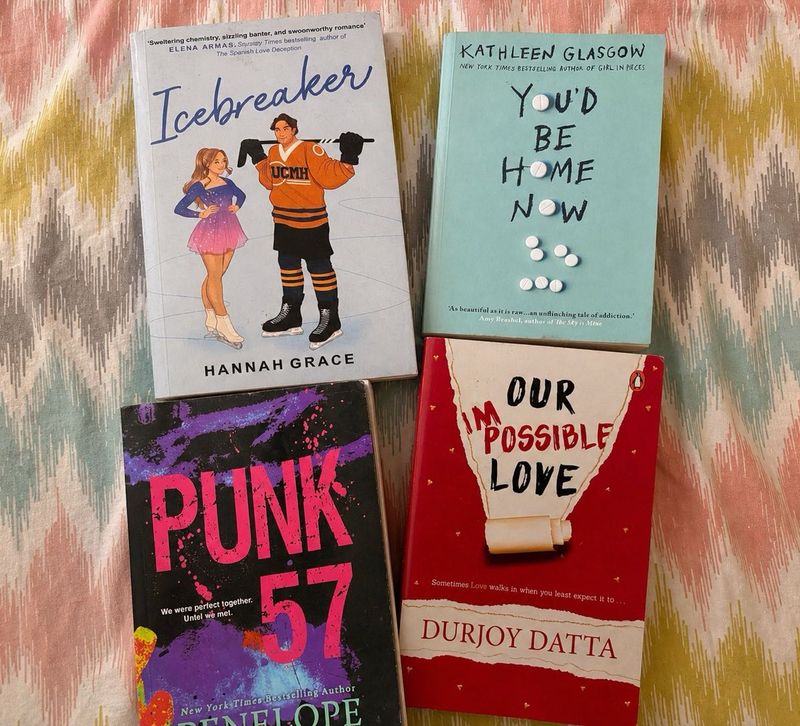 4 YA Romance &amp; Contemporary Books
