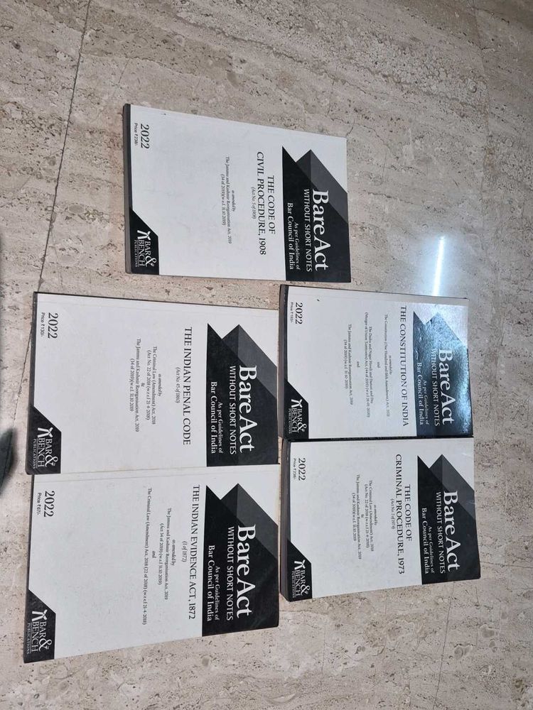 Bare Act Law Books Collection