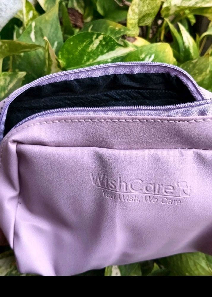Wishcare pink new Beauty accessory pouch