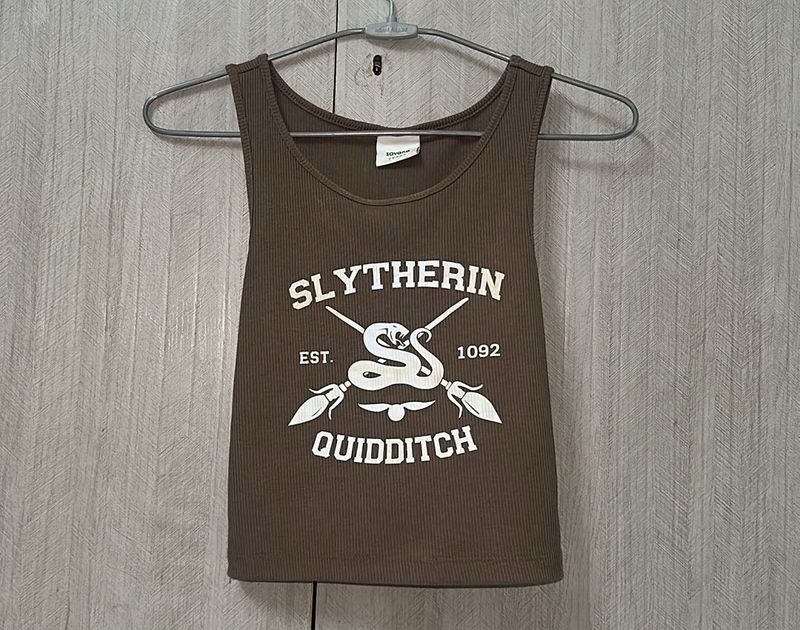 Slytherin Quidditch Tank Top