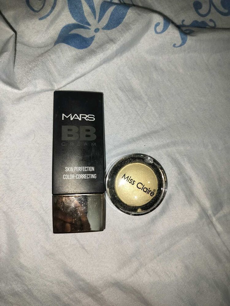 COMBO Mars BB Cream &amp; Miss Claire Highlighter