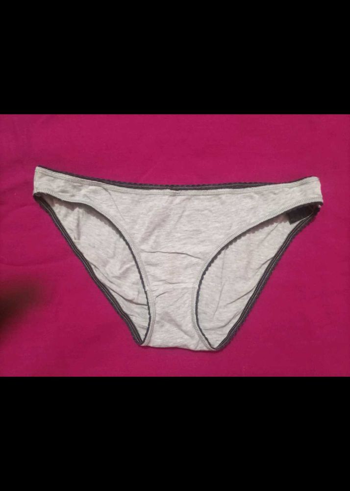 Grey Cotton Briefs