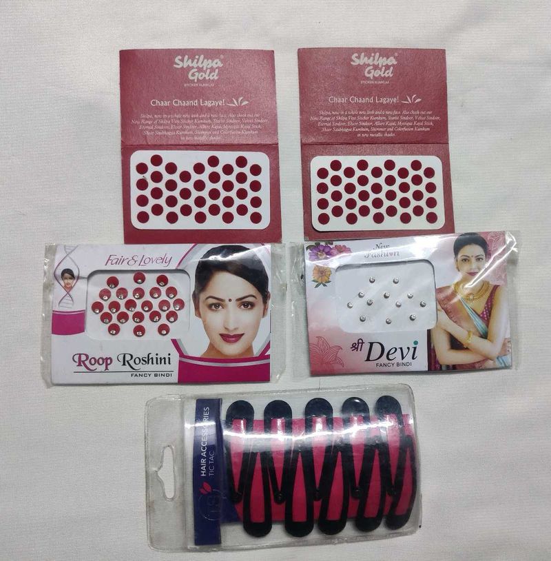Bindi &amp; Hair Clip Bundle