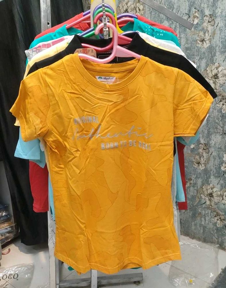 Yellow Graphic T-Shirt
