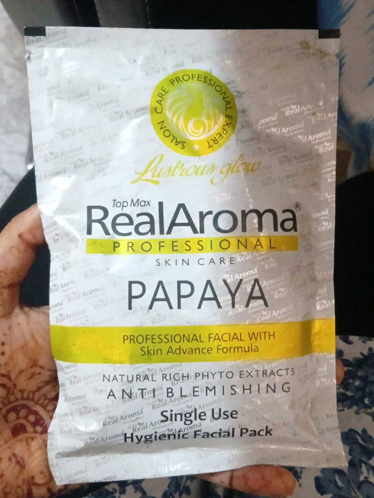 Real Aroma Professional Papaya Facial Pack
