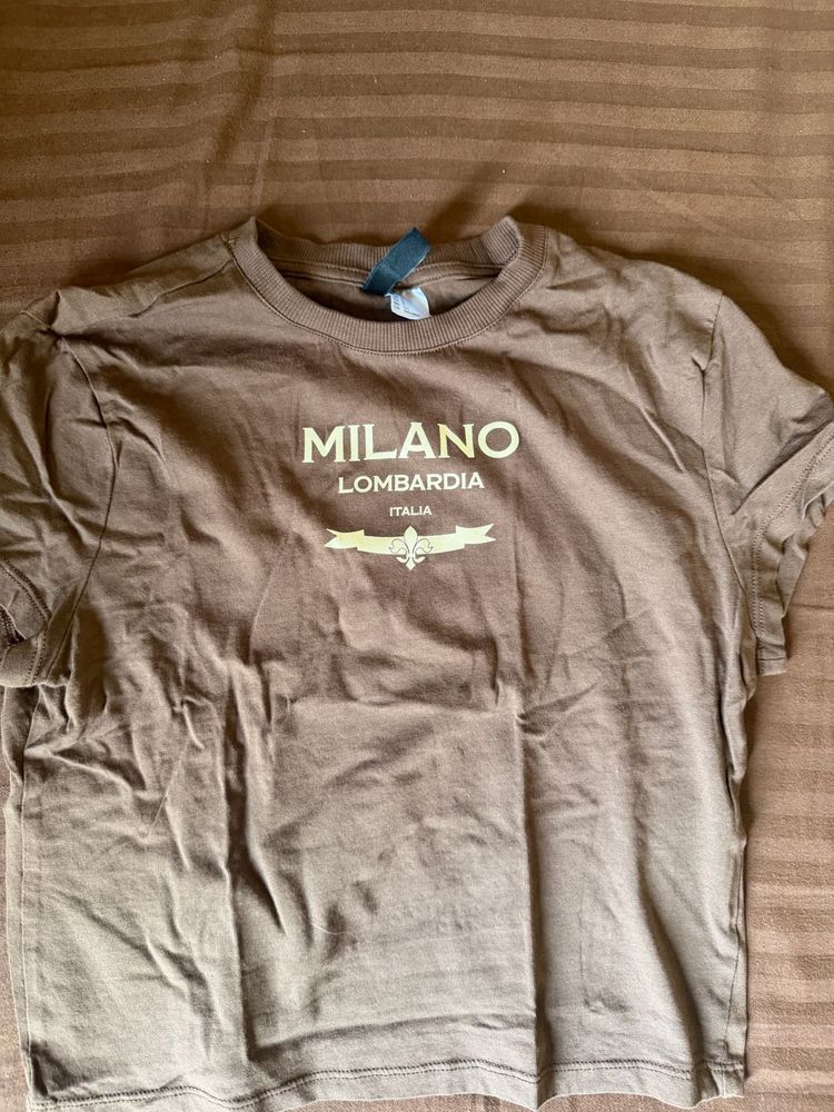 Brown Milano Lombardia T-Shirt