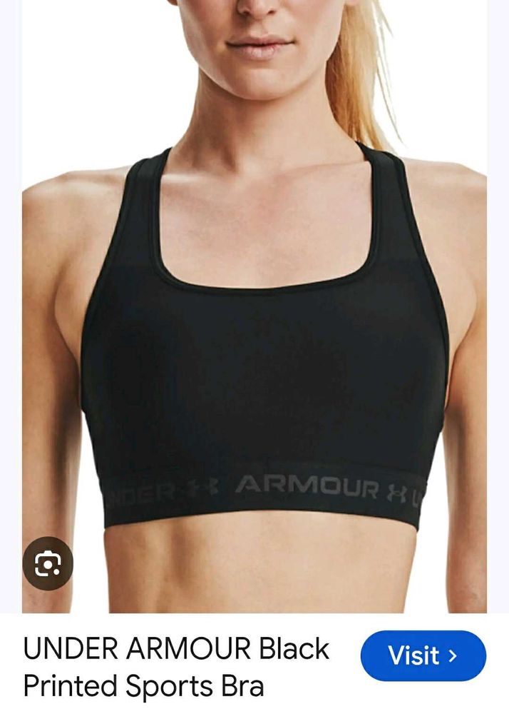 Under Armour Black Sports Bra