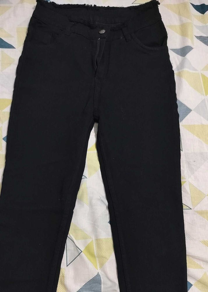 Black High Waisted Jeans