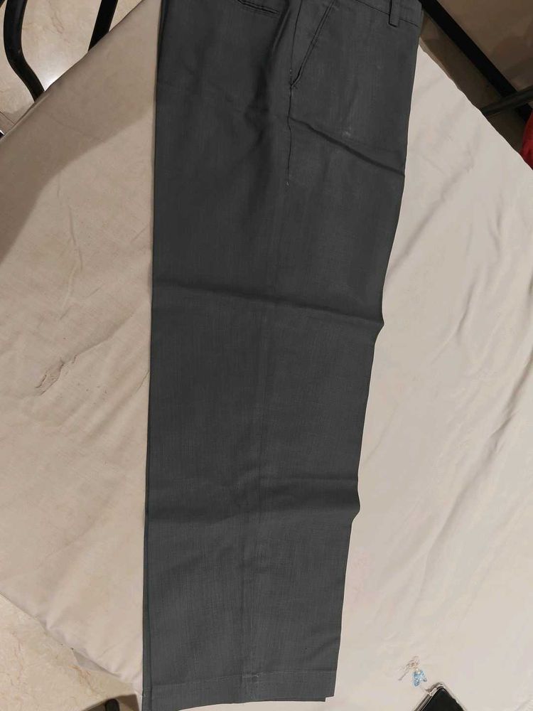 Men's Charcoal Grey Trousers