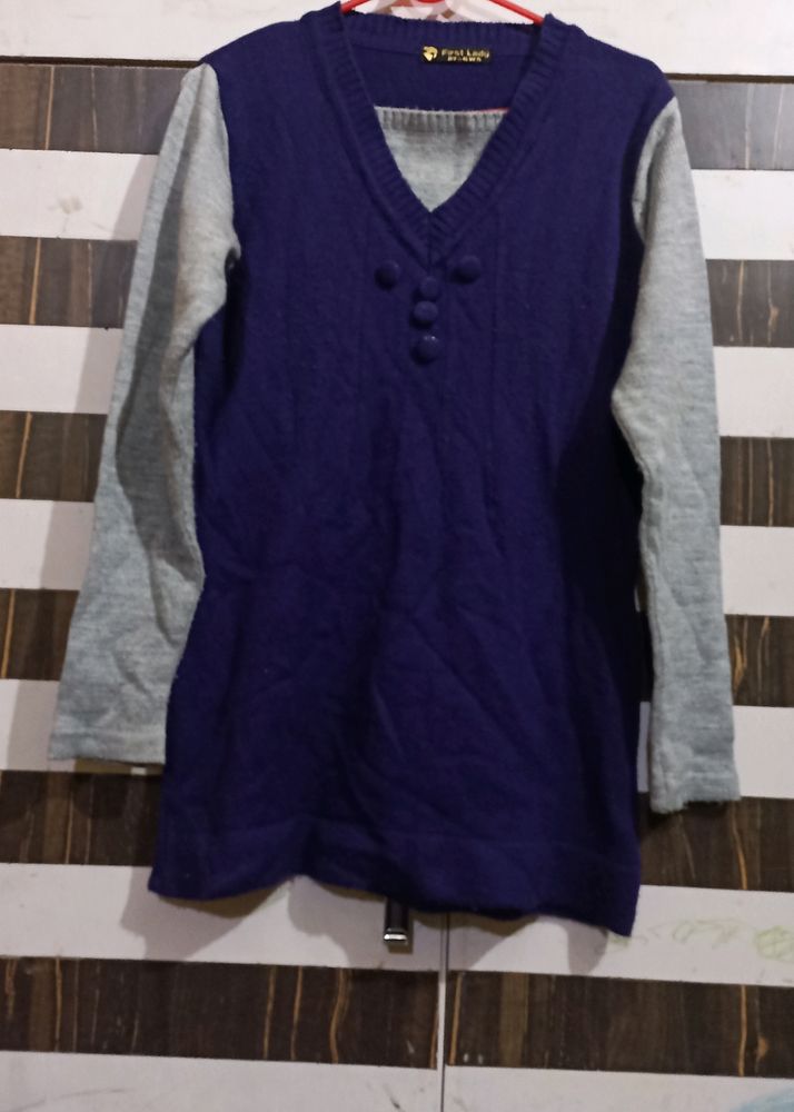 Woolen Long Top