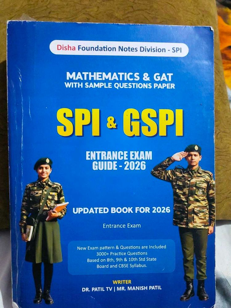 SPI &amp; GSPI Entrance Exam Guide – 2026Mathematics &amp;