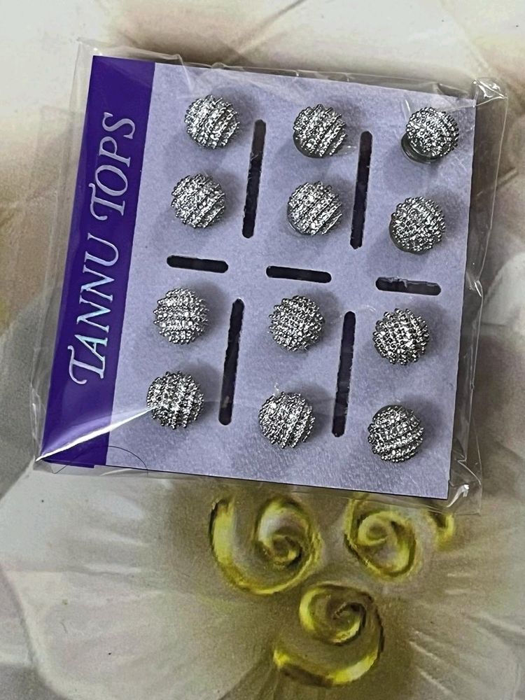 Girls Earrings 6 Pairs