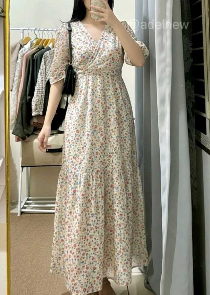 Korean Floral Dress!!
