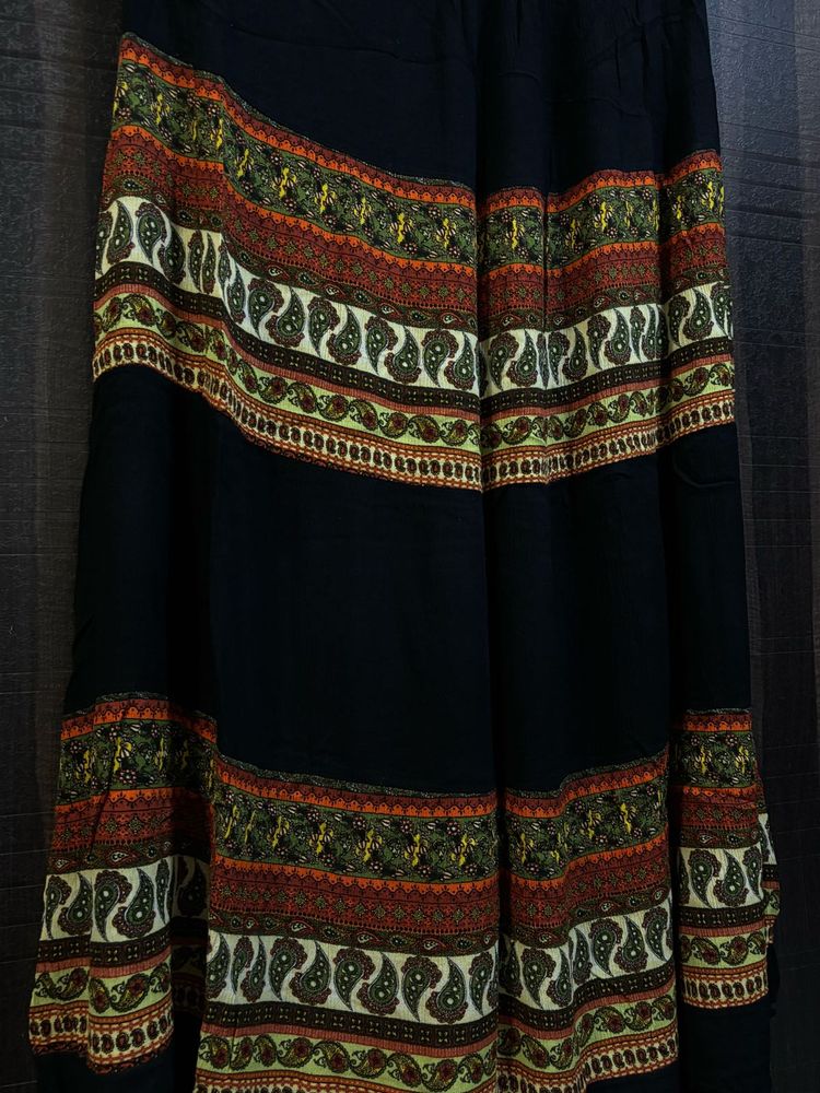 Bohemian Print Ethnic Skirt