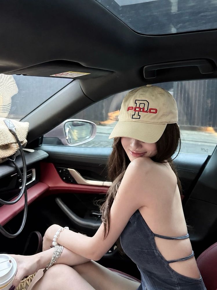 Ralph Lauren beige cap