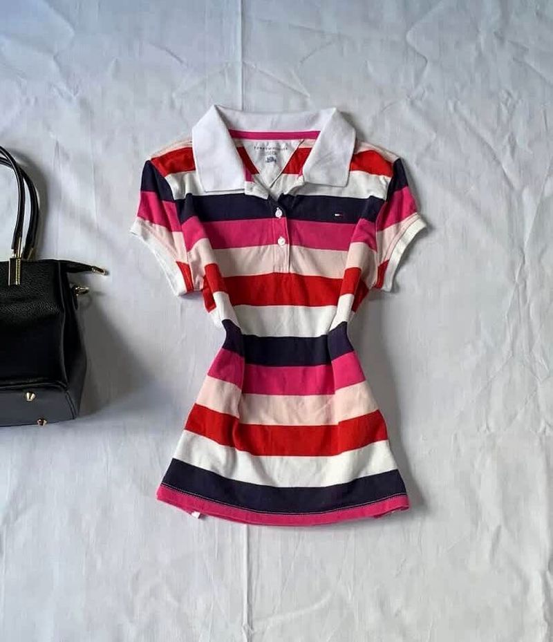 Tommy Hilfiger Striped Polo Shirt