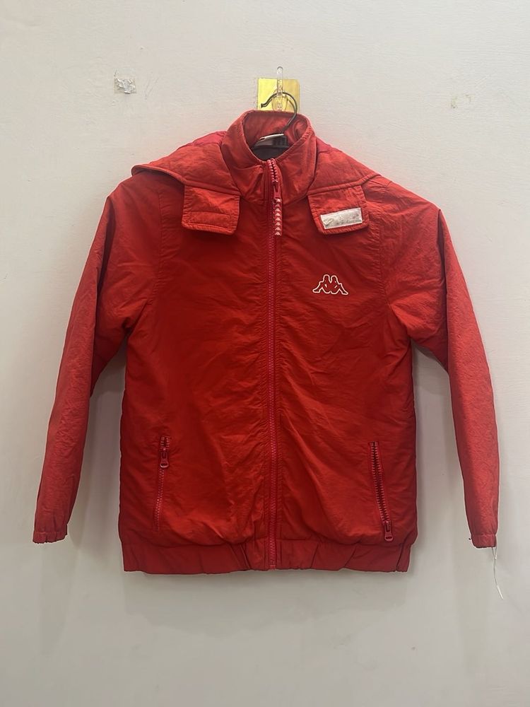 Kappa Red Hooded Jacket