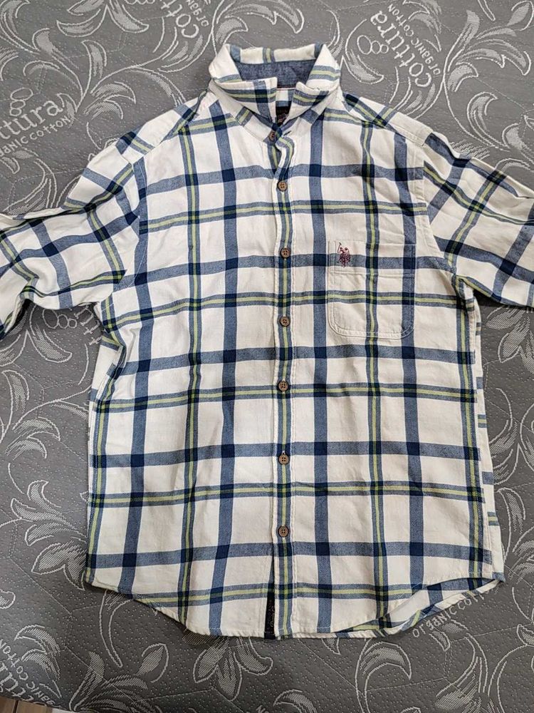 Classic Plaid Button-Down Shirt