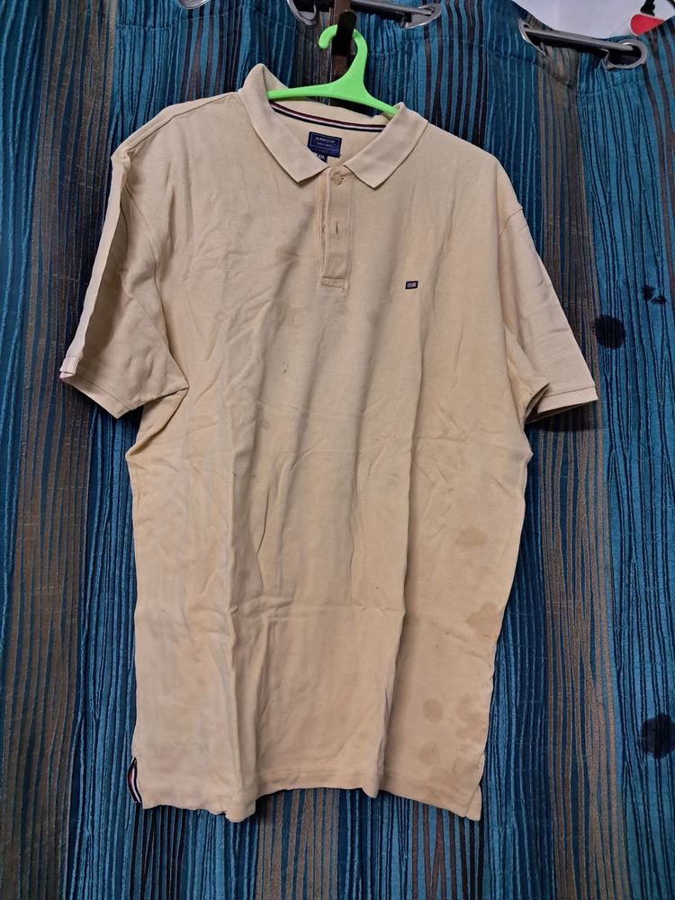 Arrow XXL Yellow Polo Tshirt