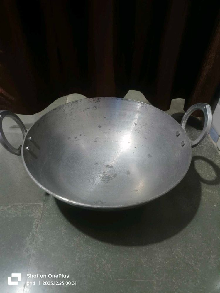 Aluminum Wok Kadai